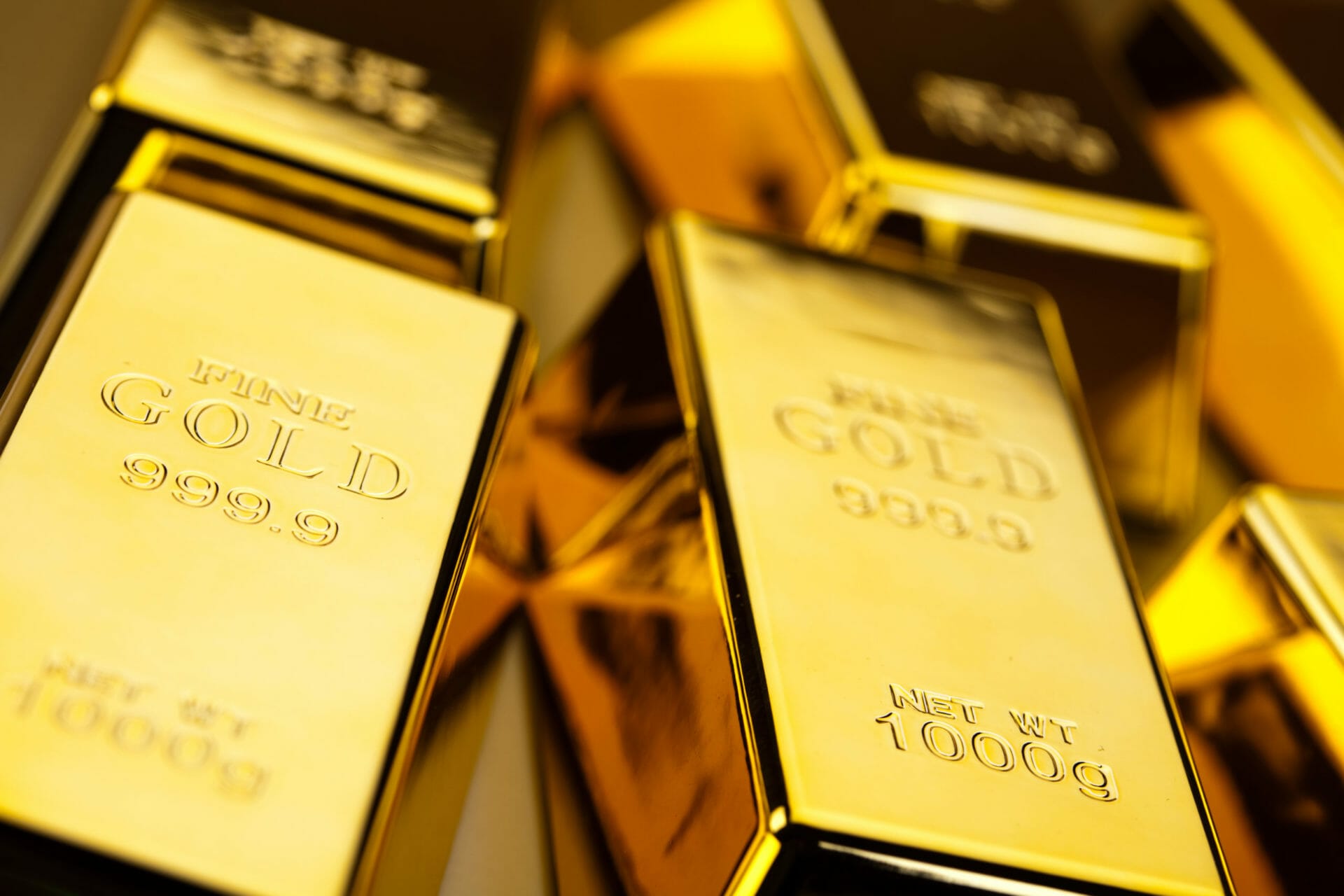 picture of gold bars